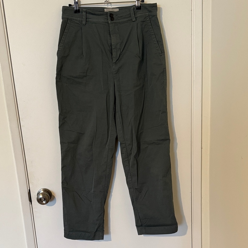 Everlane Women's Dark Green Trousers
